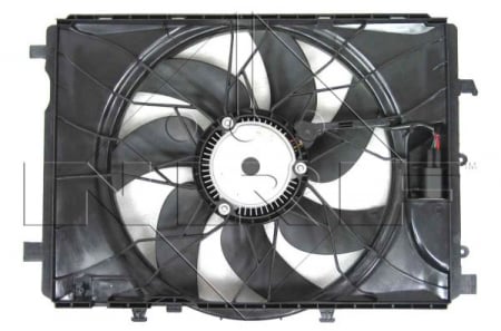Ventilator - Ventilator radiator (cu carcasa) MERCEDES Clasa A (W176), B (W246, W242), C (C204), C T-MODEL (S204), C (W204), CLA (C117), CLA SHOOTING BRAKE (X117), CLS (C218), CLS SHOOTING BRAKE (X218) 1.6 dupa 20