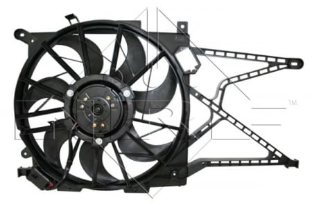 Ventilator - Ventilator radiator (cu carcasa) OPEL ASTRA G, ASTRA G CLASSIC, ASTRA G CLASSIC CARAVAN 1.7D intre 2000-2009
