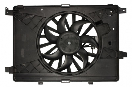 Ventilator - Ventilator radiator (cu carcasa) potrivit ALFA ROMEO 159, BRERA, SPIDER 1.9-2.2 09.05-11.11