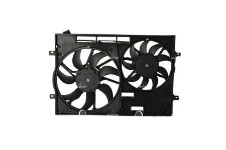 Ventilator - Ventilator radiator (cu carcasa) potrivit AUDI A1, A3, Q2, TT; SEAT ATECA, LEON, LEON SC, LEON ST; SKODA KODIAQ, OCTAVIA III, SUPERB III, YETI; VW ARTEON, GOLF ALLTRACK VII 1.4-2.5 04.12-