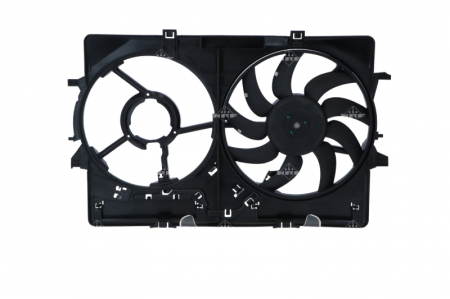 Ventilator - Ventilator radiator (cu carcasa) potrivit AUDI A4 ALLROAD B8, A4 B8, A5, A6 C7, Q3, Q5 1.4-3.2 06.07-10.18