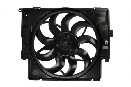 Ventilator - Ventilator radiator cu carcasa potrivit BMW Seria 1 (F20), 1 (F21), 3 (F30, F80), 3 (F31), 3 GRAN TURISMO (F34), 4 (F32, F82), 4 (F33, F83), 4 GRAN COUPE (F36) 1.5/2.0D/3.0D 11.11-