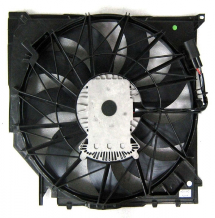 Ventilator radiator (cu carcasa) potrivit BMW X3 (E83) 2.0D-3.0D 09.03-08.10 [1]