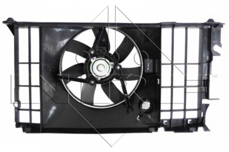 Ventilator radiator (cu carcasa) potrivit CITROEN BERLINGO, BERLINGO/MINIVAN, XSARA, ZX; PEUGEOT 306, 406, PARTNER, PARTNER/MINIVAN 1.1-2.0D 03.91-12.15 [2]