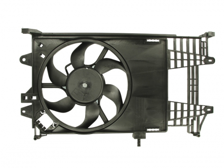 Ventilator - Ventilator radiator (cu carcasa) potrivit FIAT IDEA, PUNTO; LANCIA YPSILON 1.2/1.2CNG 09.99-