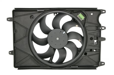 Ventilator - Ventilator radiator cu carcasa potrivit FIAT TIPO 1.3D-1.6D 10.15-10.20