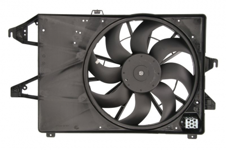 Ventilator - Ventilator radiator (cu carcasa) potrivit FORD MONDEO III 1.8/2.0 10.00-03.07
