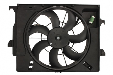 Ventilator - Ventilator radiator (cu carcasa) potrivit HYUNDAI VELOSTER; KIA RIO III 1.4/1.6 03.11-