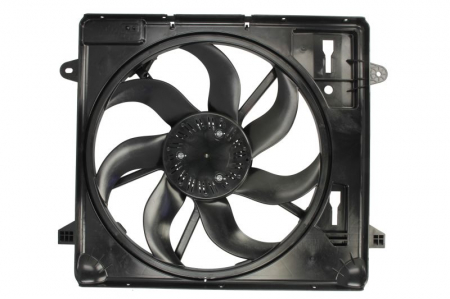 Ventilator - Ventilator radiator cu carcasa potrivit JEEP WRANGLER III 3.6 10.11-