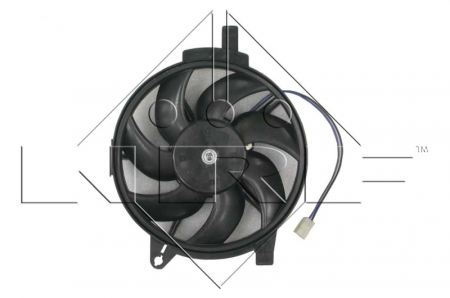 Ventilator radiator (cu carcasa) potrivit MERCEDES M (W163) 2.7D/4.0D/5.4 12.99-06.05 [2]
