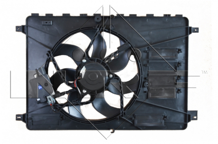 Ventilator - Ventilator radiator (cu carcasa) potrivit VOLVO V70 III, XC60 I; FORD GALAXY II, GALAXY MK II, KUGA I, MONDEO IV, S-MAX 2.0-2.5 05.06-02.17
