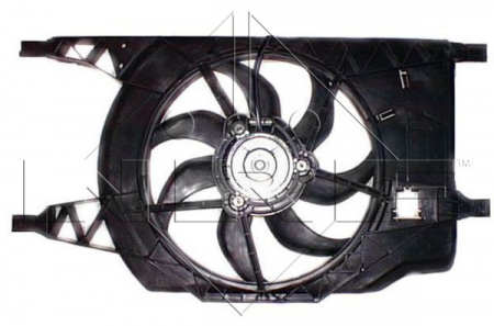 Ventilator - Ventilator radiator (cu carcasa) RENAULT CLIO II, LAGUNA II, VEL SATIS 1.6-3.0 dupa 2000