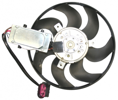 Ventilator - Ventilator radiator potrivit AUDI Q7; VW TOUAREG 2.5D-6.0 10.02-08.15