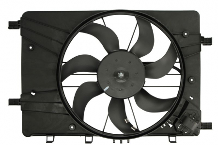 Ventilator - Ventilator radiator potrivit CHEVROLET CRUZE, ORLANDO; OPEL ASTRA J, ASTRA J GTC, CASCADA, ZAFIRA B, ZAFIRA C 1.4-1.8LPG 05.09-