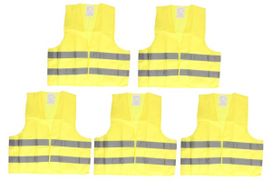 Accesorii auto - Vesta reflectorizanta (culoare galben, cantitate 5 bucati)