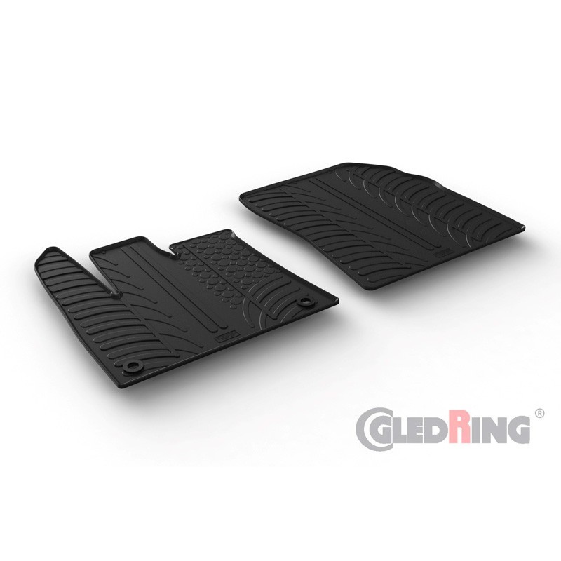 Set covorașe auto cauciuc față Gledring Opel Combo E, Citroen Berlingo III, Peugeot Partner III, Toyota Proace City (2018-) [1]