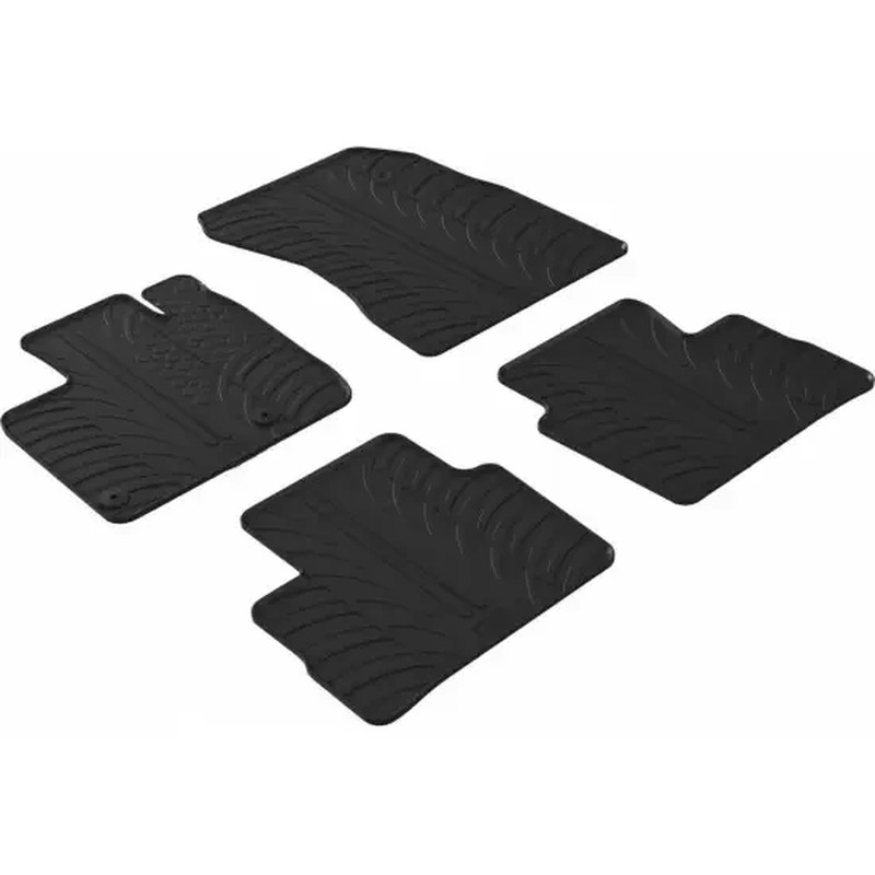 Set covorașe auto cauciuc Gledring Nissan Qashqai III J12 (2021-) [1]