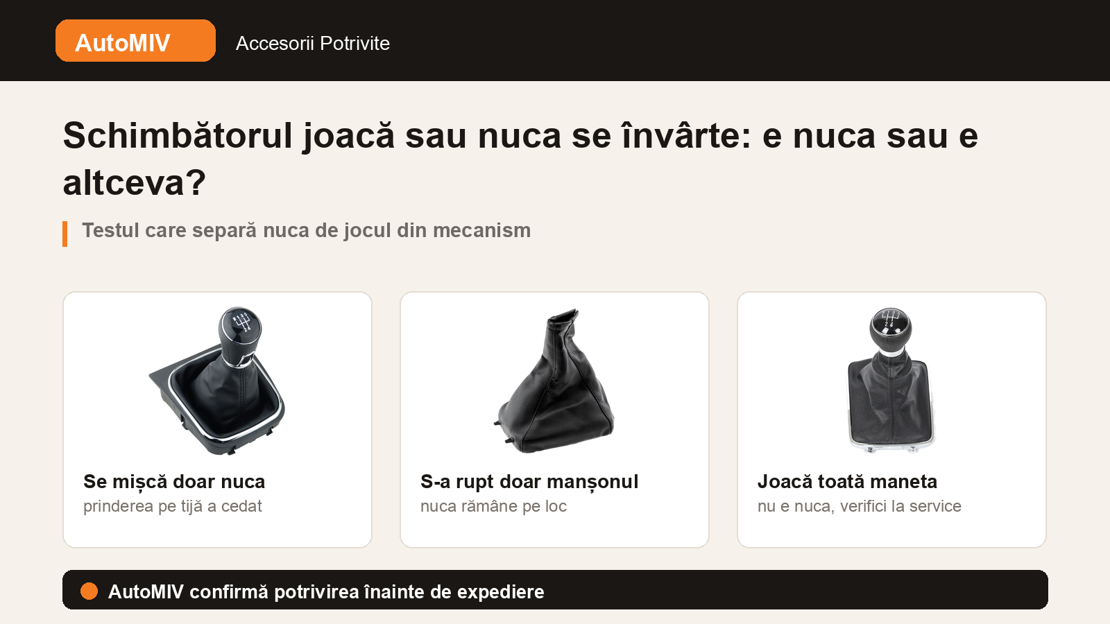 Schimbătorul joacă sau nuca se învârte: e nuca uzată sau e altceva?