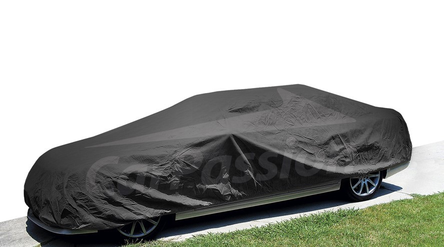 Accesorii Auto Exterior - Prelată Auto Carpassion Classic Black, Mărimea XL, 485 x 150 x 140 cm, Neagră