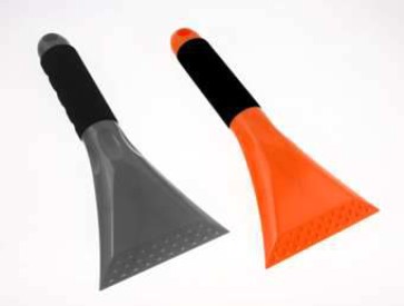 Raclete si Perii Zapada - Racletă Gheață Kufieta Giga Ice Scraper, cu Lamă Lată și Mâner Cauciucat
