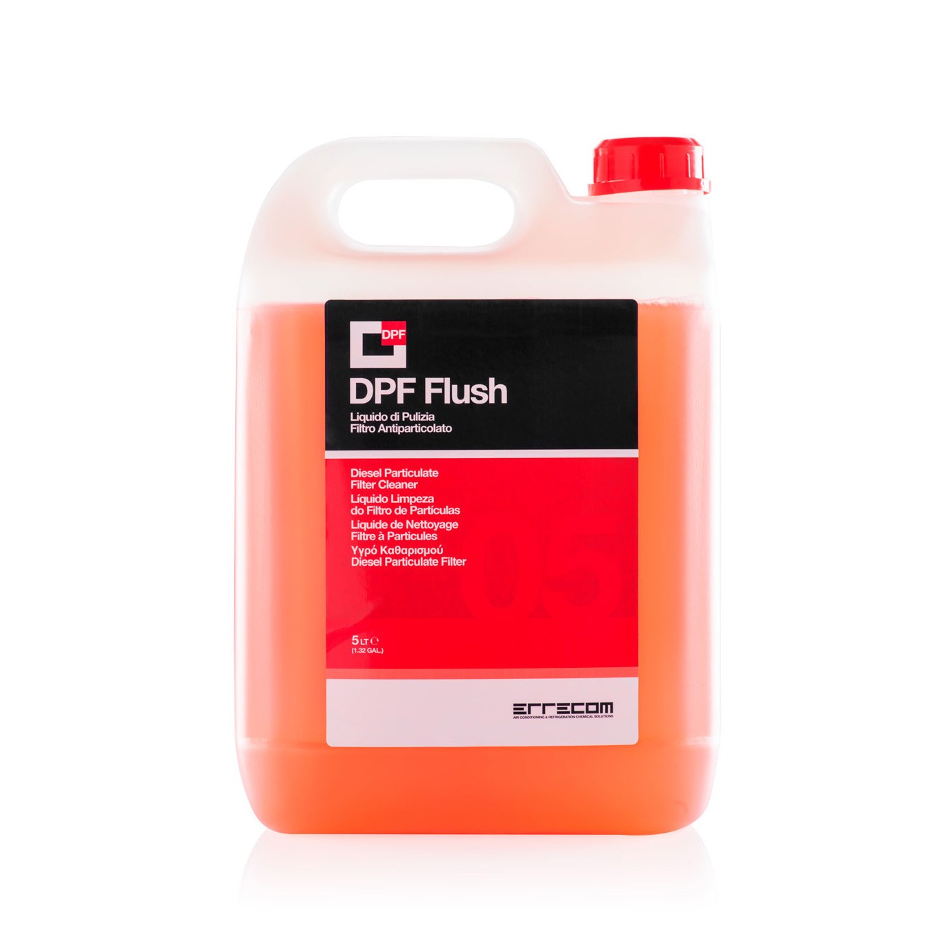 Solutii Curatare DPF - Soluție Curățare DPF Errecom Flush 5 L - Bidon pentru Service, Curățare Filtru de Particule