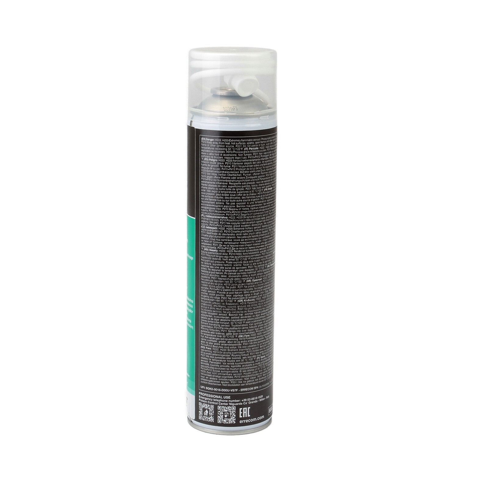 Spray Curățare DPF fără Clătire Errecom DPF Clean 600 ml - Filtru de Particule și Catalizator [1]