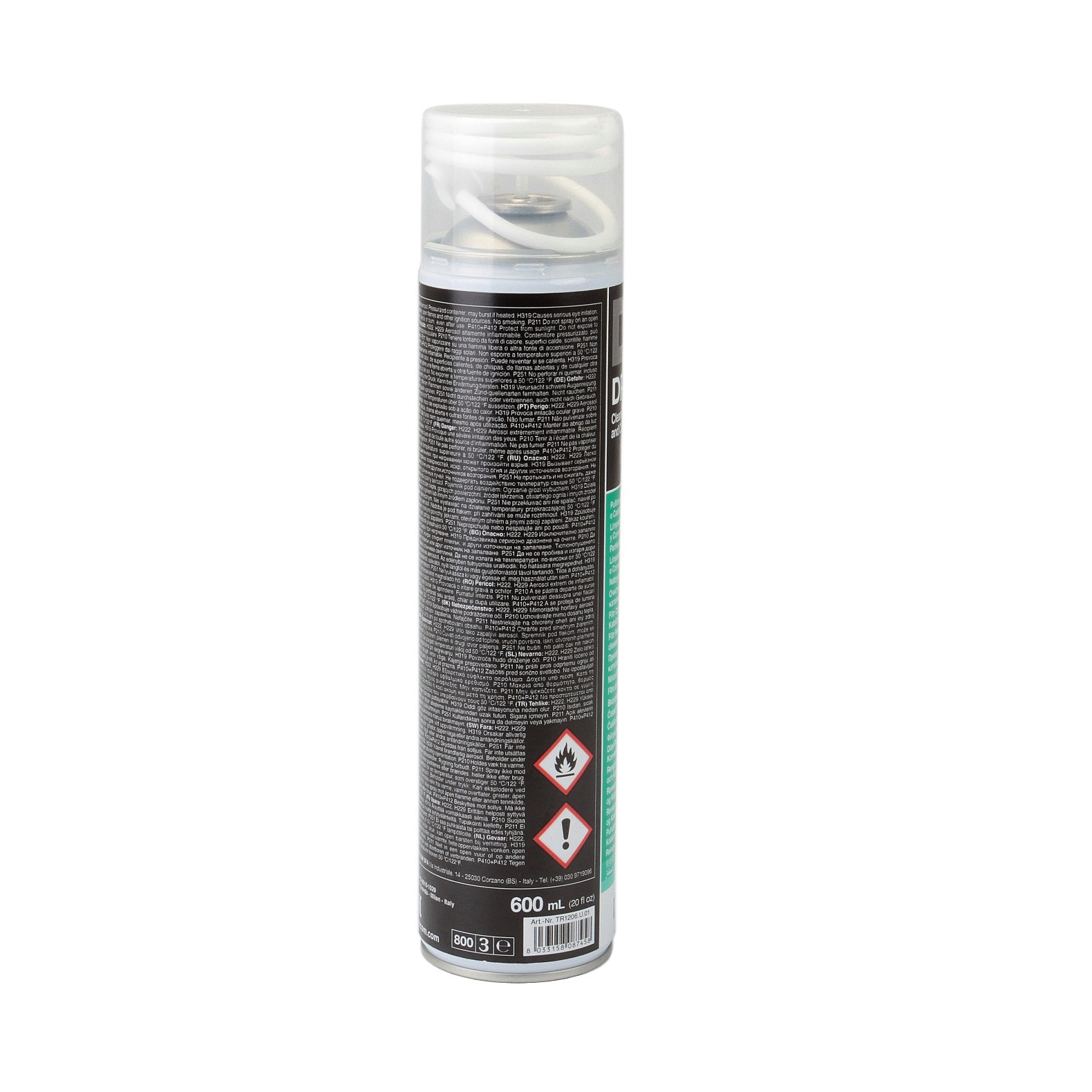 Spray Curățare DPF fără Clătire Errecom DPF Clean 600 ml - Filtru de Particule și Catalizator [2]