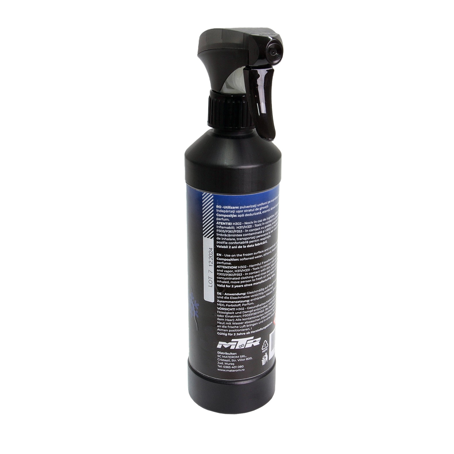 Soluție Dezghețare Parbriz MTR De-Icer Spray 500 ml, cu Pulverizator [2]