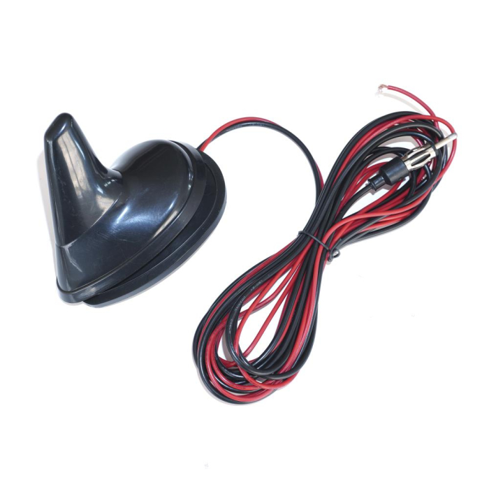 Antena rechin auto activa FM/AM cu amplificator, mufa DIN, montaj filetat 15 mm [2]