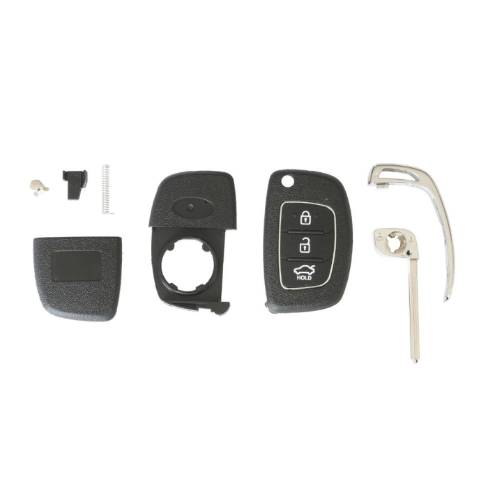 Carcasa cheie briceag Hyundai i20 i30 cu 3 butoane [2]