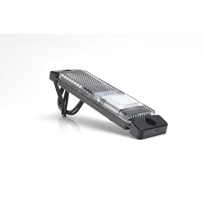 LAMPA GABARIT LED 1237 W45NS, 12V-24V, POZITIE ALB WAS [14]