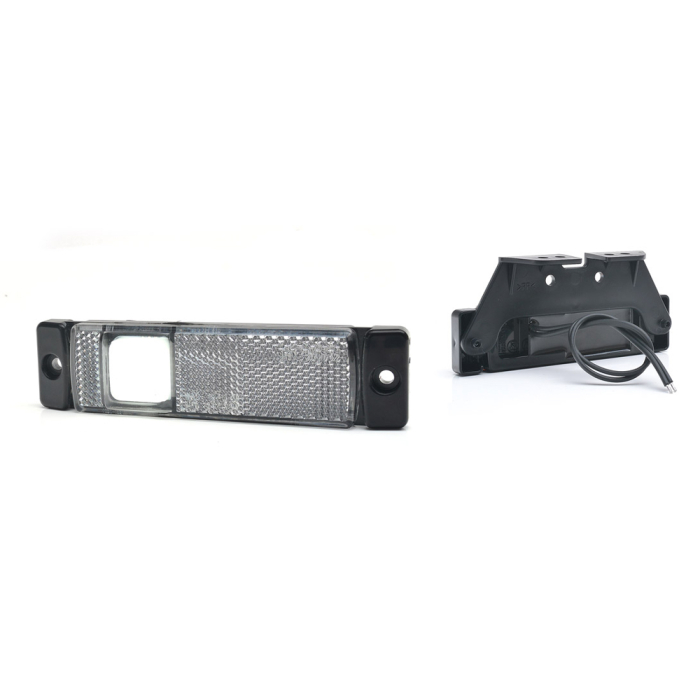 LAMPA GABARIT LED 1237 W45NS, 12V-24V, POZITIE ALB WAS [19]