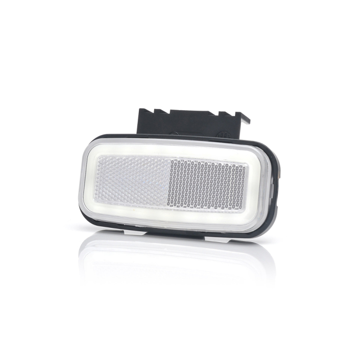 LAMPA GABARIT LED 1404 W199, 12V-24V, POZITIE ALB WAS [24]