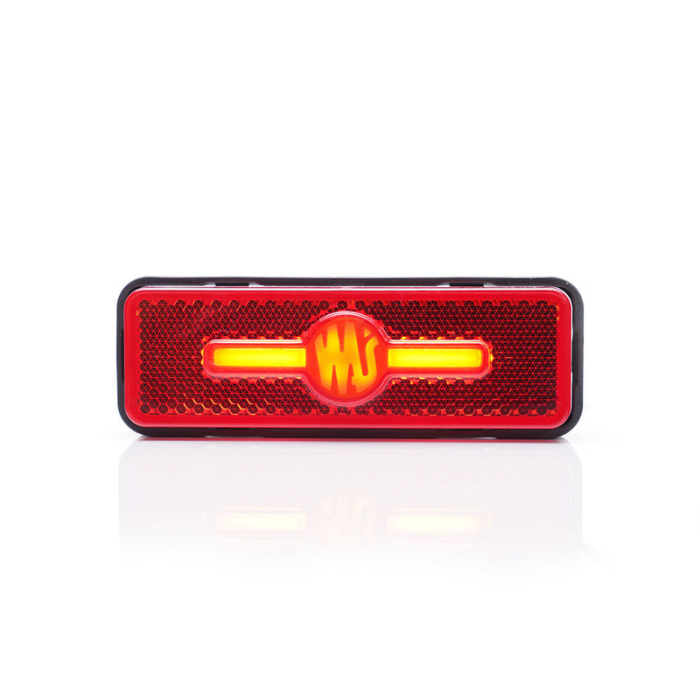 LAMPA GABARIT LED 2034 W254, 12V-24V, POZITIE ROSU WAS [4]