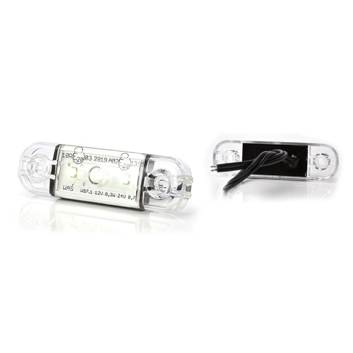 LAMPA GABARIT LED 710 W97.1, 12V-24V, POZITIE ALB WAS [19]