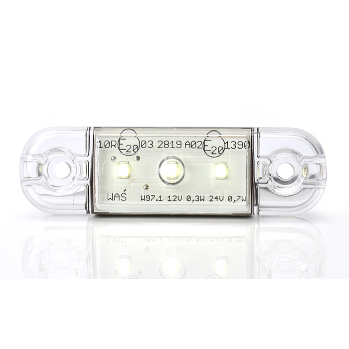 LAMPA GABARIT LED 710 W97.1, 12V-24V, POZITIE ALB WAS [5]