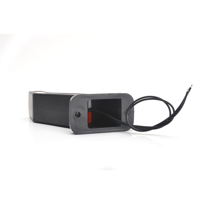 LAMPA GABARIT LED CU BRAT 1165L W168.1, 12V-24V, POZITIE ALB   ROSU   PORTOCALIU STANGA WAS