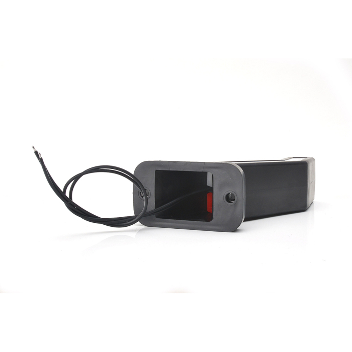LAMPA GABARIT LED CU BRAT 1165P W168.1, 12V-24V, POZITIE ALB   ROSU   PORTOCALIU DREAPTA WAS