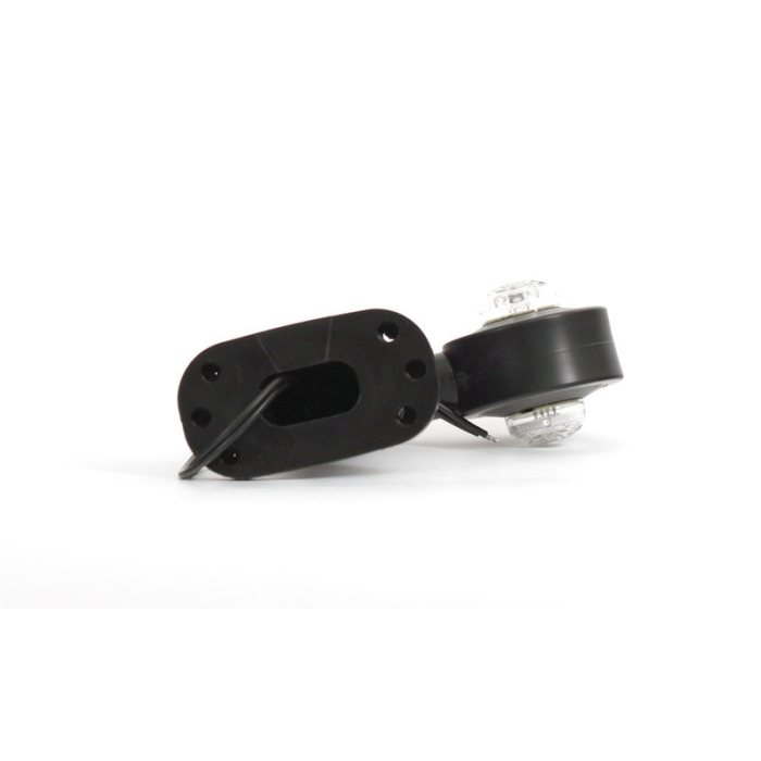 LAMPA GABARIT LED CU BRAT 135L I W21.2, 12V-24V, POZITIE ALB   ROSU DREAPTA WAS