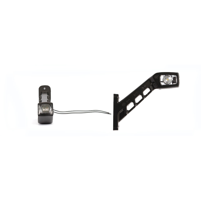 LAMPA GABARIT LED CU BRAT 238P W48, 12V-24V, POZITIE ALB / ROSU / PORTOCALIU DREAPTA WAS [16]