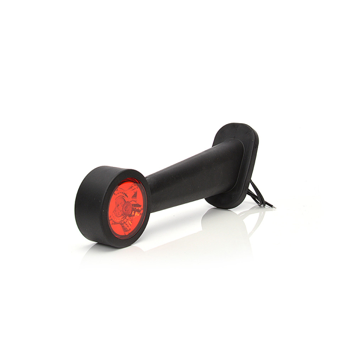 LAMPA GABARIT LED CU BRAT 875P W21.3STAR, 12V-24V, POZITIE ALB   ROSU DREAPTA WAS