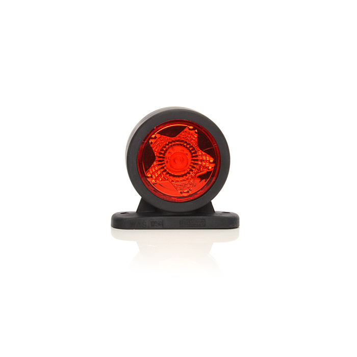 LAMPA GABARIT LED CU BRAT 883 W56STAR, 12V-24V, POZITIE ALB / ROSU WAS [5]
