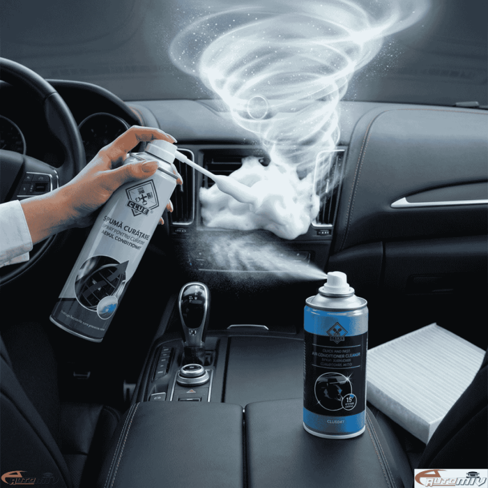 Pachet Profesional Igienizare AC Clue – Spumă Curățare (500ml) + Spray Dezinfectant (150ml) [3]