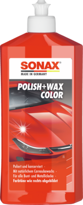 POLISH  CEARA SONAX NANOPRO ROSU 500ML