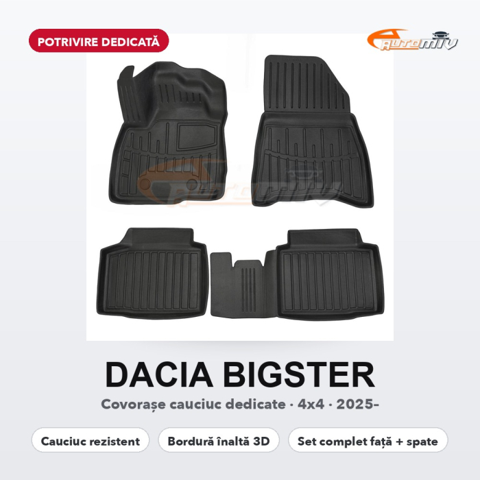 Set covorașe cauciuc Dacia Bigster 4x4 2025 [3]