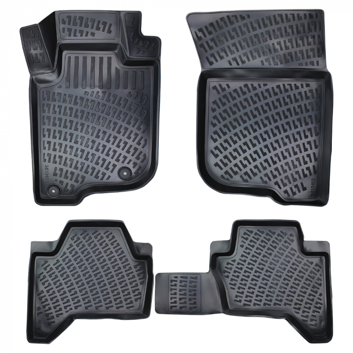SET COVORASE AUTO CAUCIUC UMBRELLA PENTRU MITSUBISHI L200   TRITON BLIZZARD - TORNADO - STORM 2019-