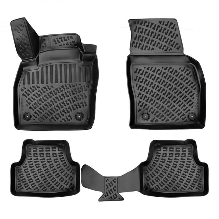 SET COVORASE AUTO CAUCIUC UMBRELLA PENTRU VW POLO VI (AW / BZ) 2017- [2]