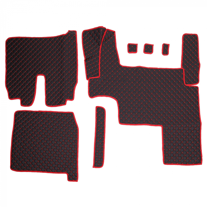 Scump/De Lux UMBRELLA SET COVORASE PIELE ECOLOGICA TRUCK PENTRU…