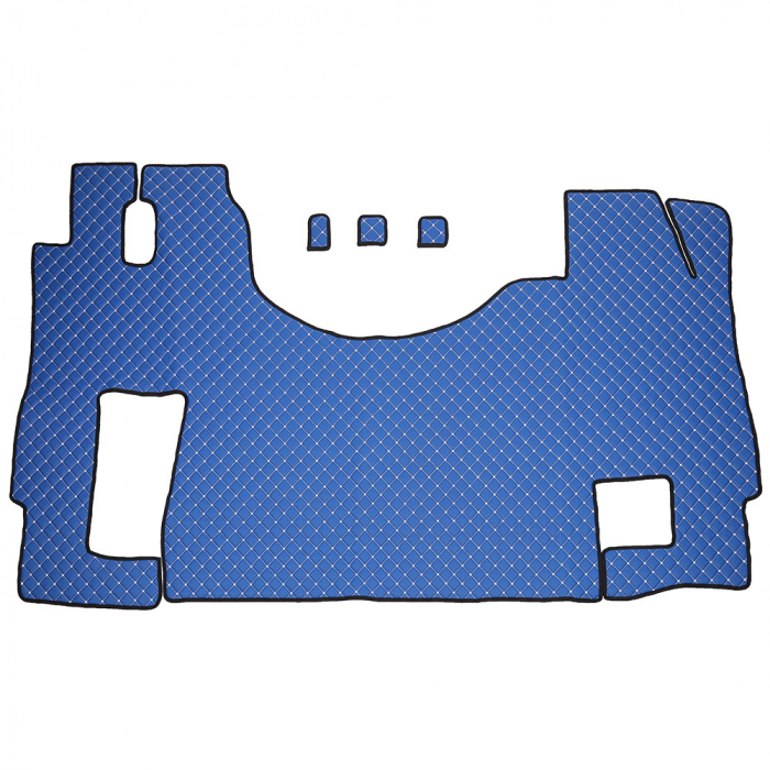 SET COVORASE PIELE ECOLOGICA TRUCK UMBRELLA PENTRU MERCEDES ACTROS EURO 5 1844 MP3. ALBASTRU