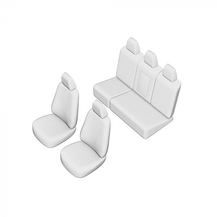 SET HUSE SCAUN UMBRELLA PENTRU NISSAN X-TRAIL 2014-2021 (BANCHETA FRACTIONATA) [5]